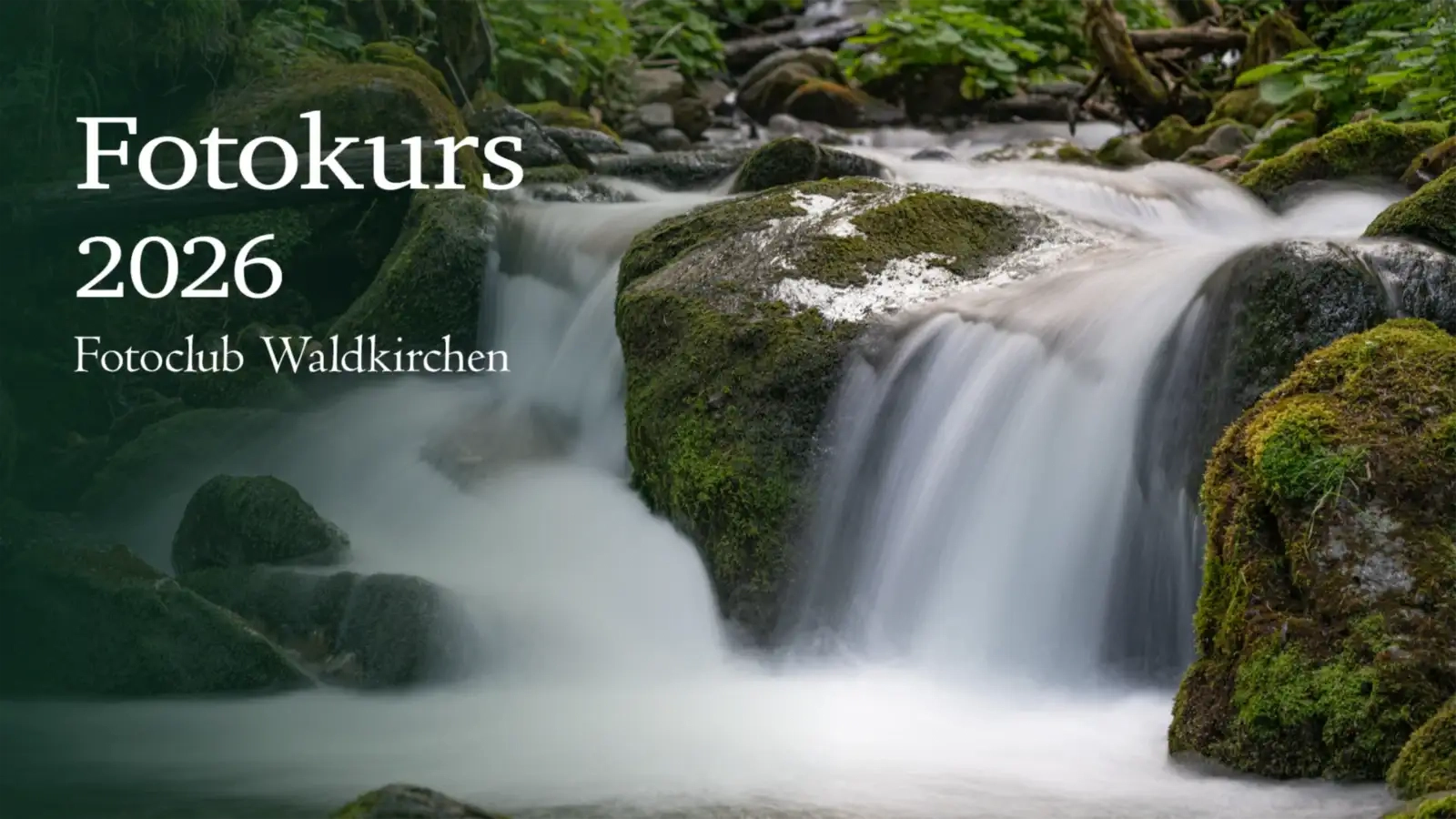 Headerbild zu Fotokurs 2026 - Fotografieren lernen